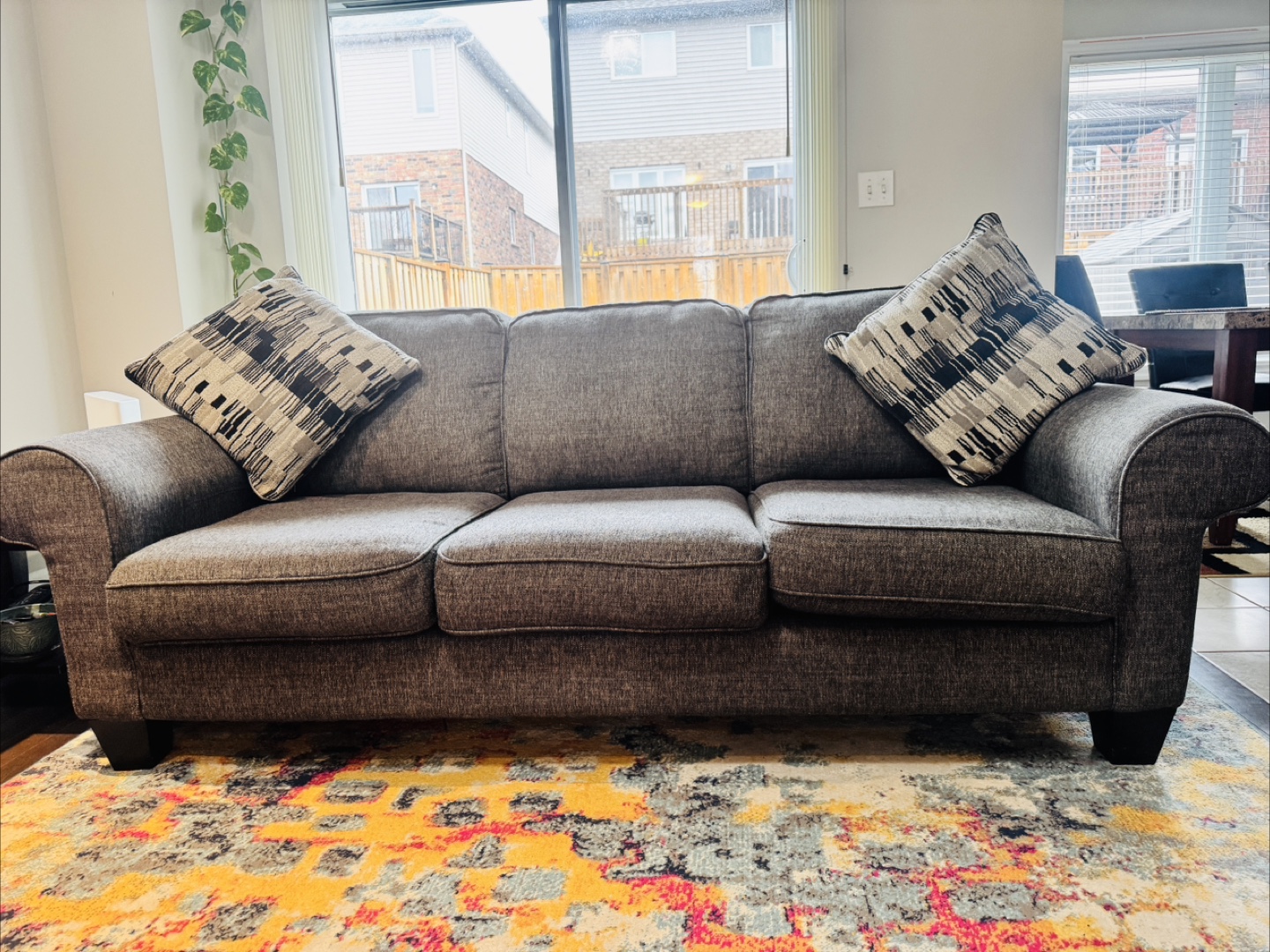 Made-in-Canada Leon’s Sofa & Love Seat – Must Go!