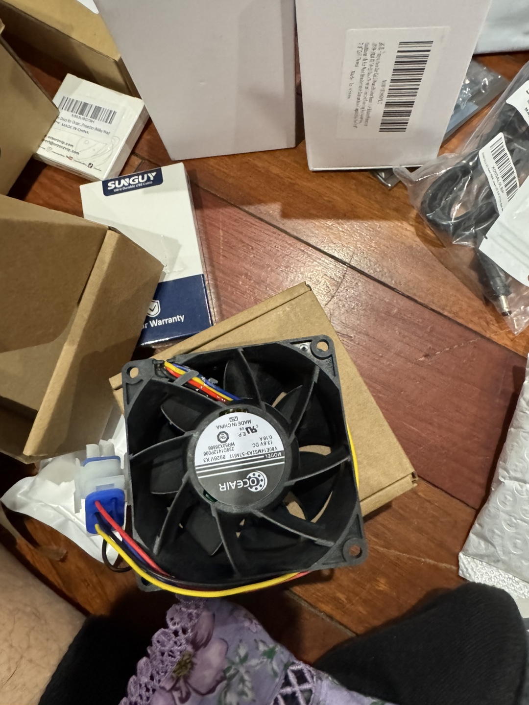Refrigerator Evaporator Fan Motor - photo 2