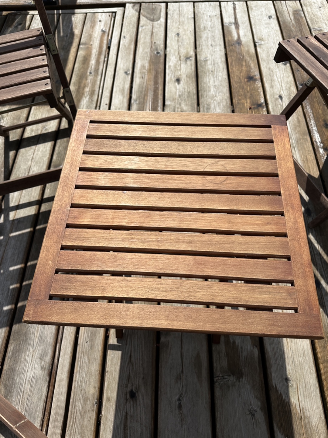 Beautiful Wood IKEA Outdoor / Garden Patio Set (CAN DELIVER) - photo 4