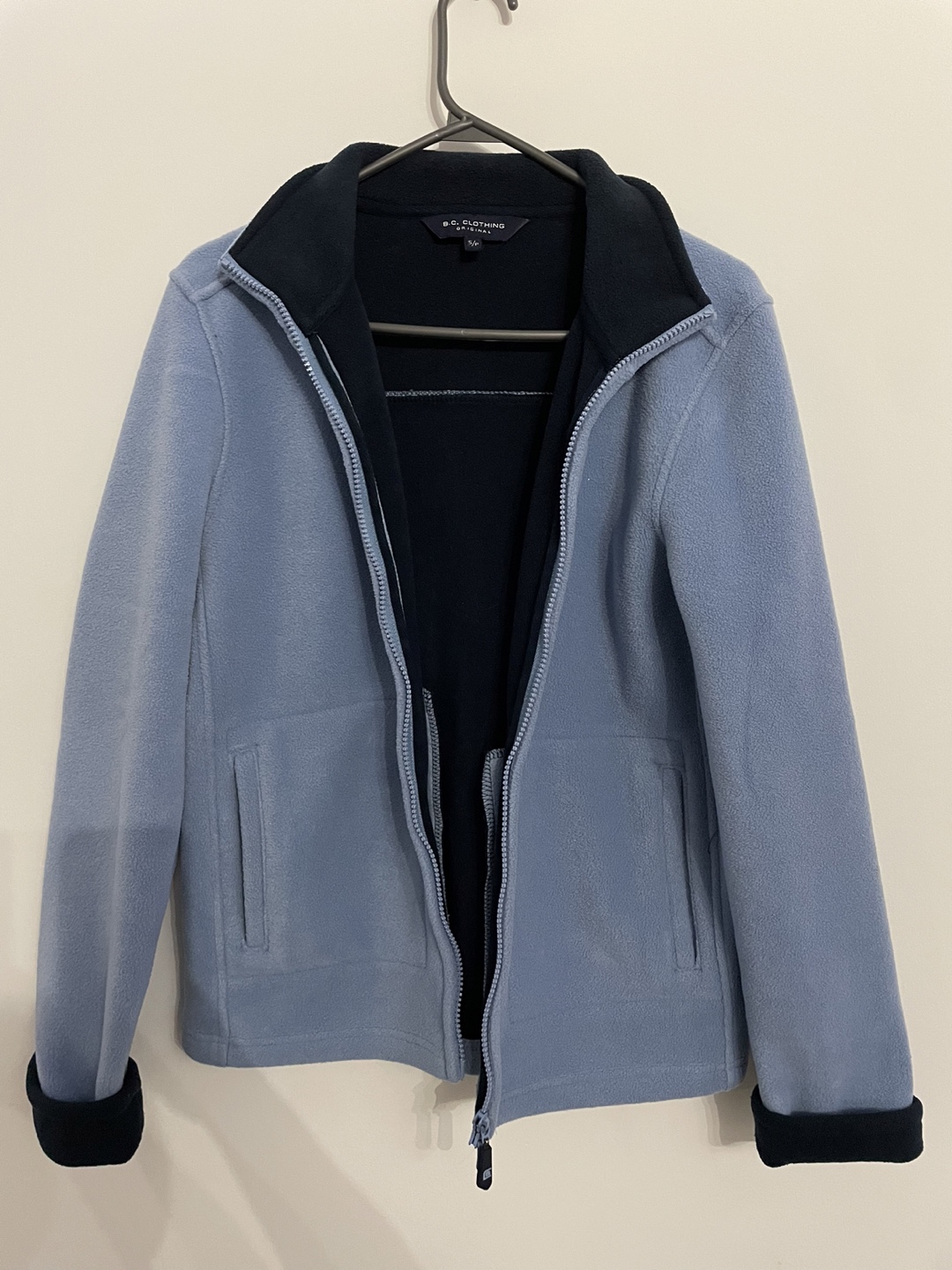 Blue Fleece Jacket Size Small