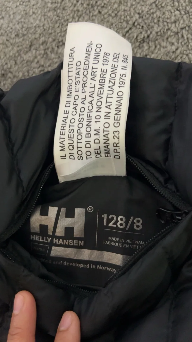 Helly Hansen Kids Infinity Insulator Jacket - Size 8 image indicator(6)