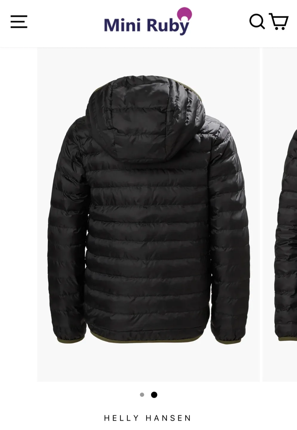 Helly Hansen Kids Infinity Insulator Jacket - Size 8 image indicator(2)