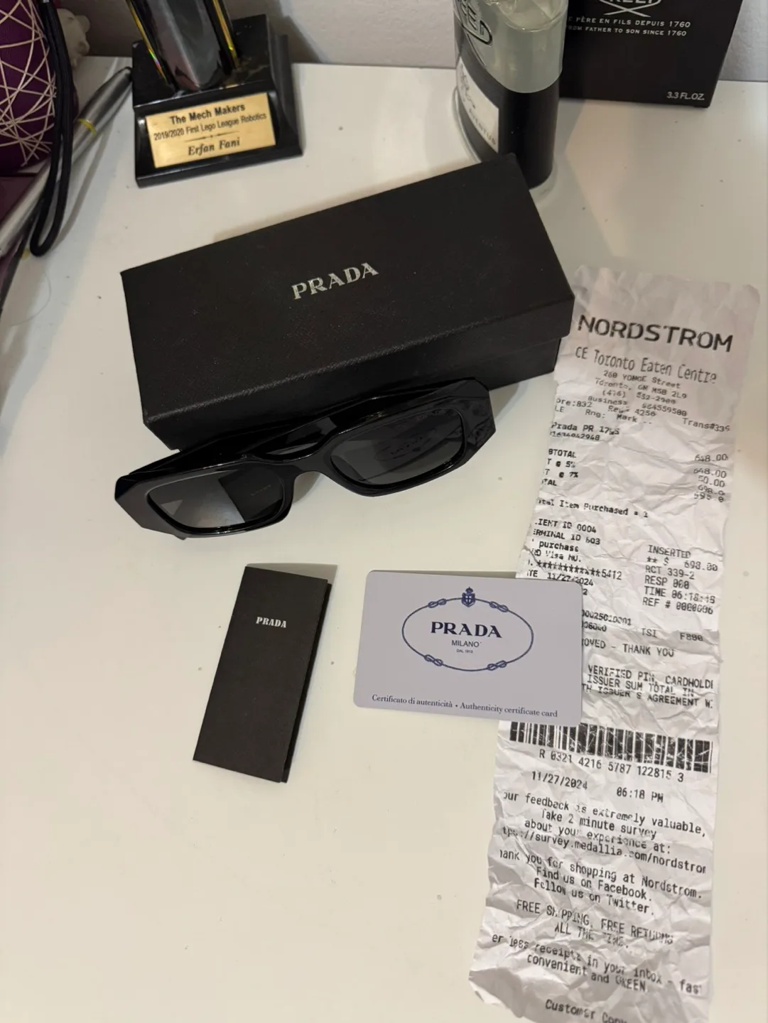 Authentic Prada Sunglasses thumbnail