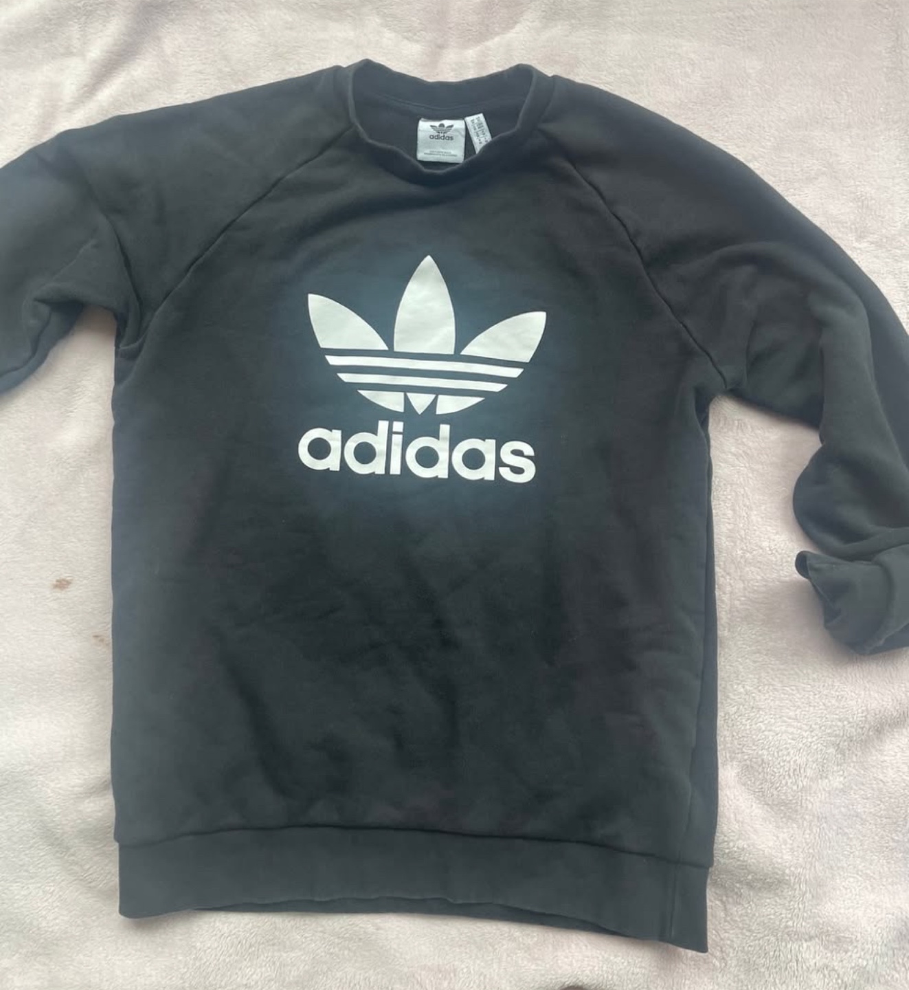 Adidas Black Crewneck Sweatshirt - photo 2