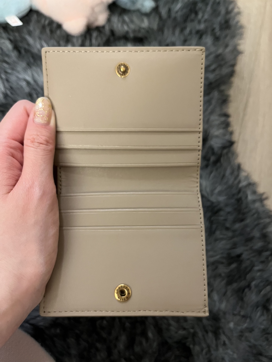 Charles & Keith Beige Wallet - photo 2