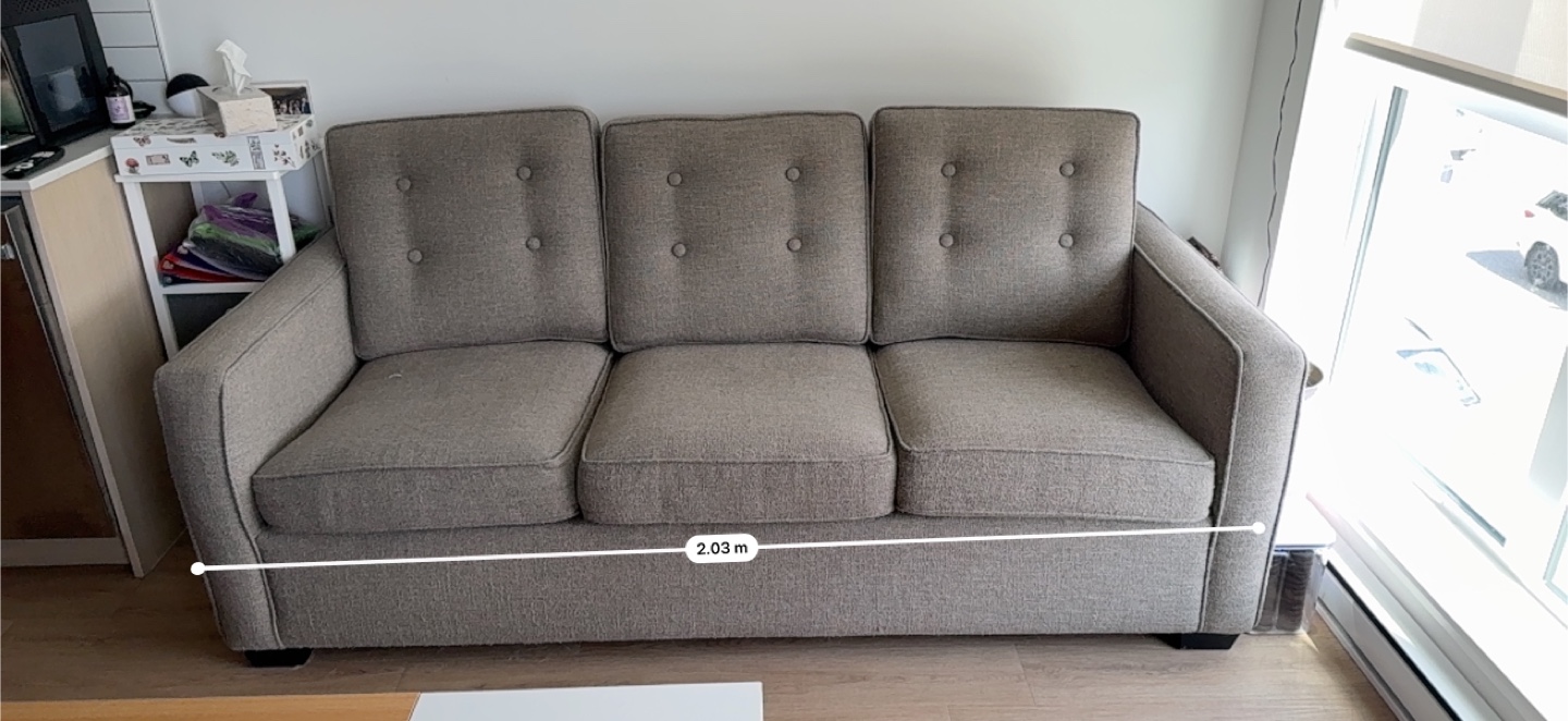 Grey Sofa Bed with pull-out mattress - photo 3