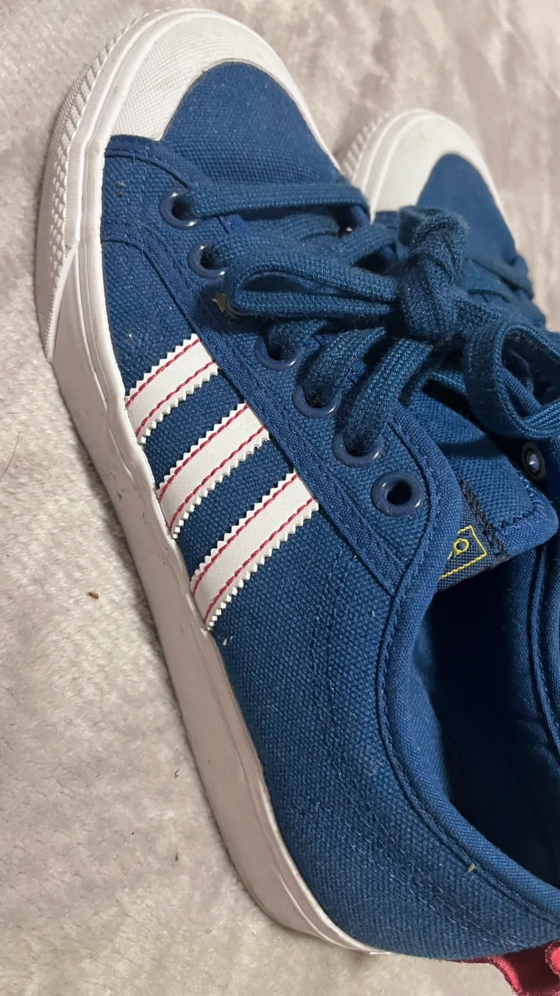 Adidas Samoa Sneakers - Blue/White - Size 7 1/2 image indicator(5)