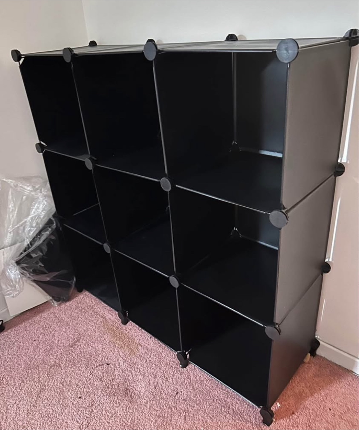 12-Cube Organizer - Black - photo 2