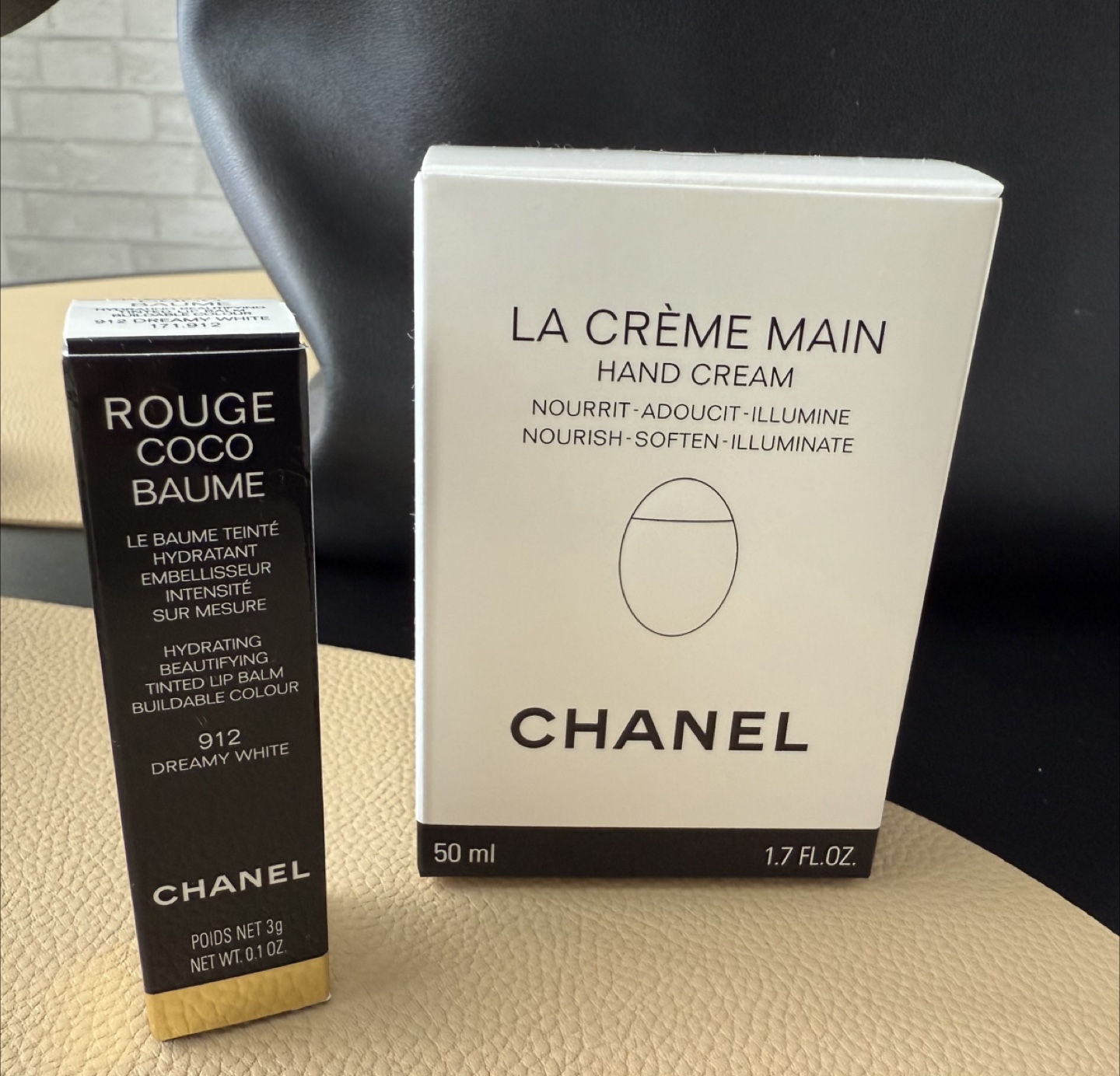 Chanel Gift Set: La Crème Main & Rouge Coco Baume - photo 3