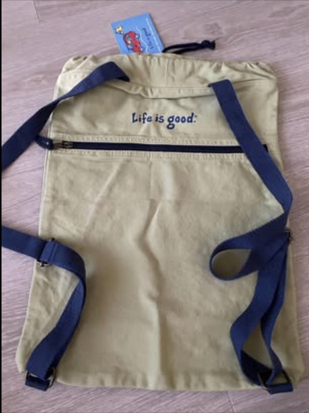Life is Good Drawstring Backpack - photo 2