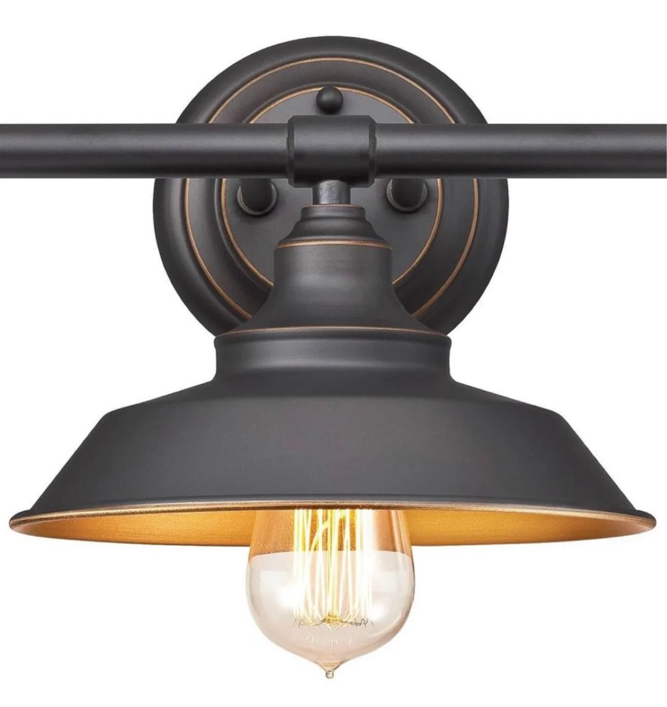 3 Light Indoor Wall Fixture, Oil Rubbed Bronze Finish image indicator(2)