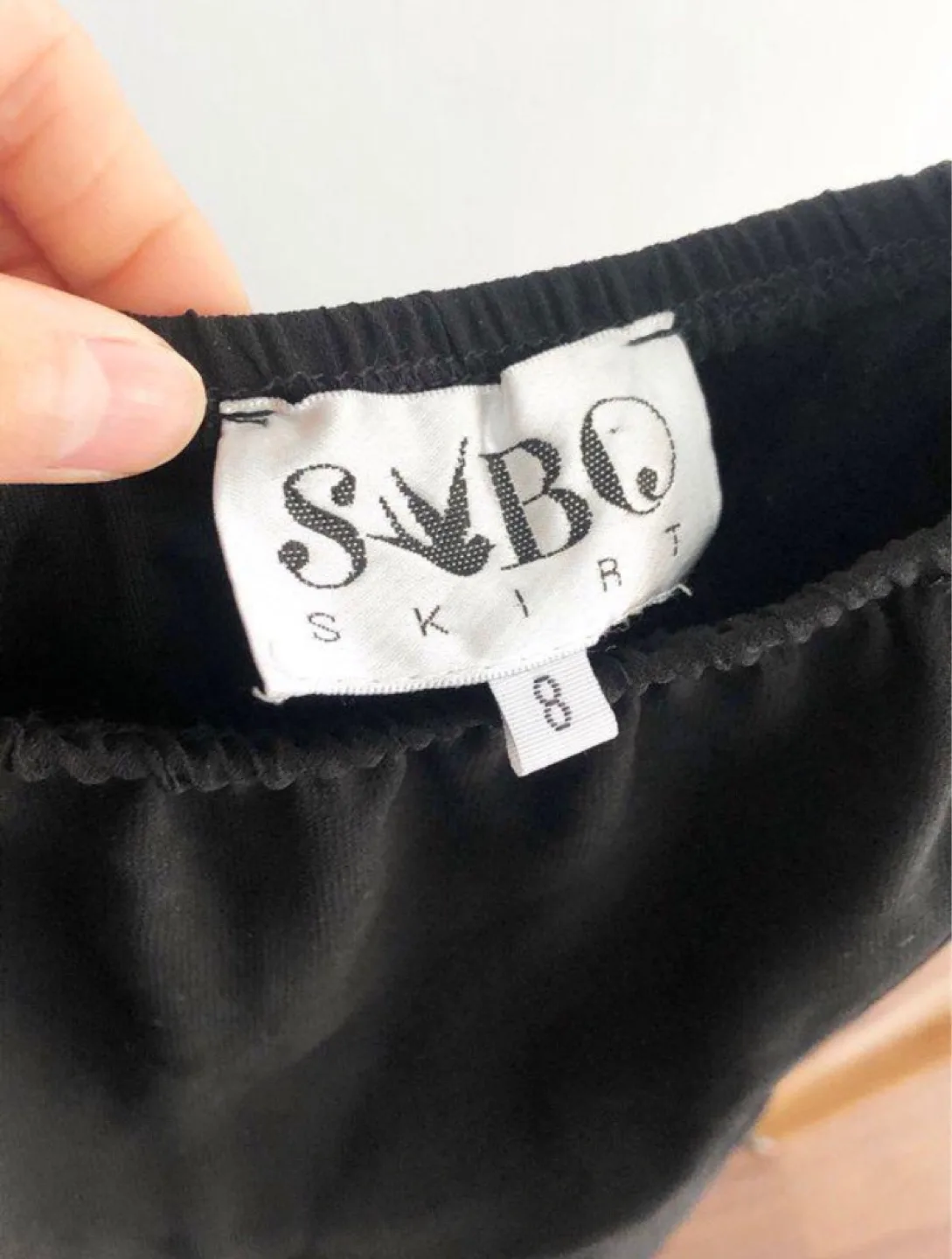 Black Off the Shoulder Sabo Skirt Dress image indicator(2)