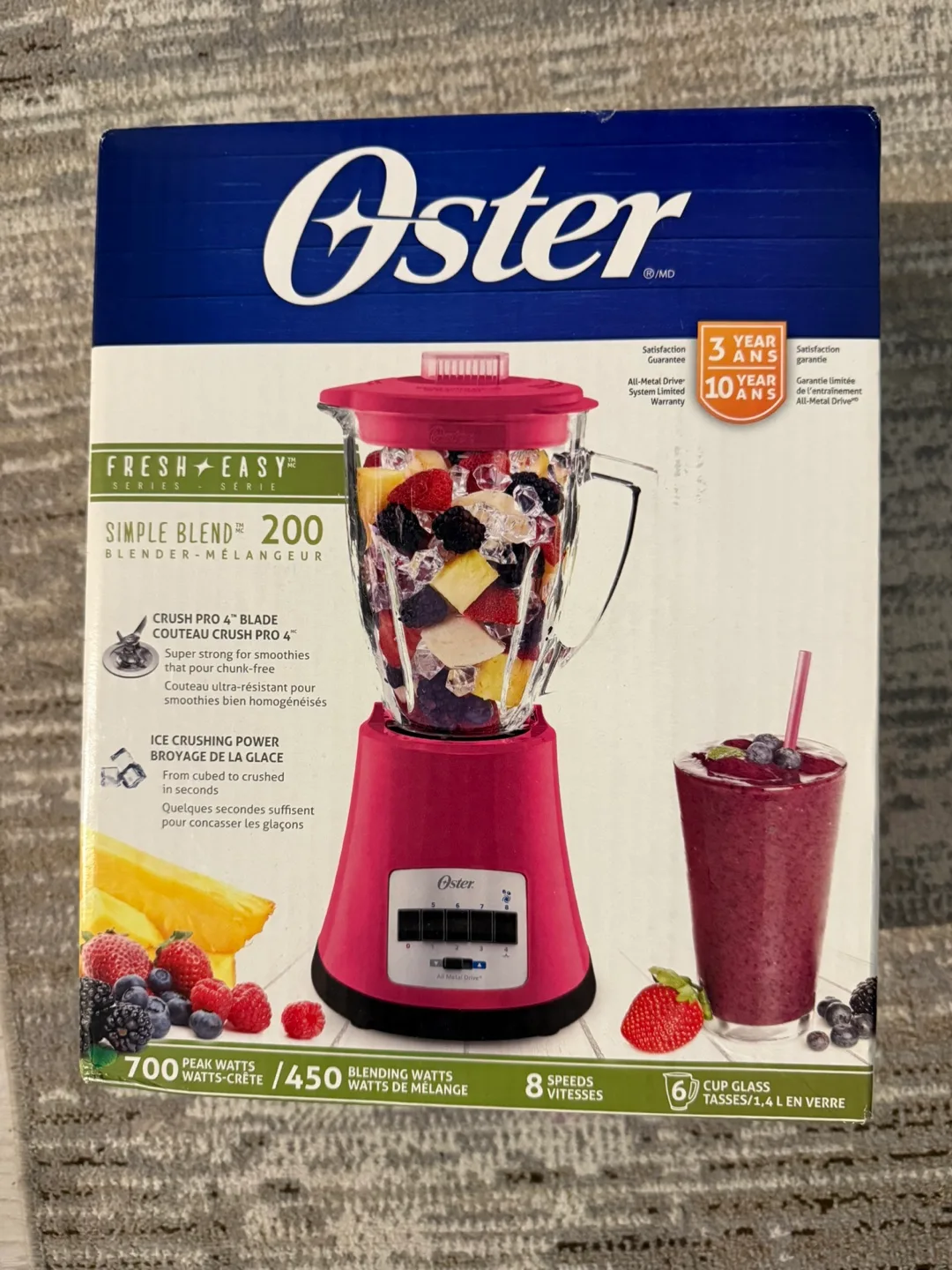 Oster Fresh Easy Simple Blend 200 Blender thumbnail