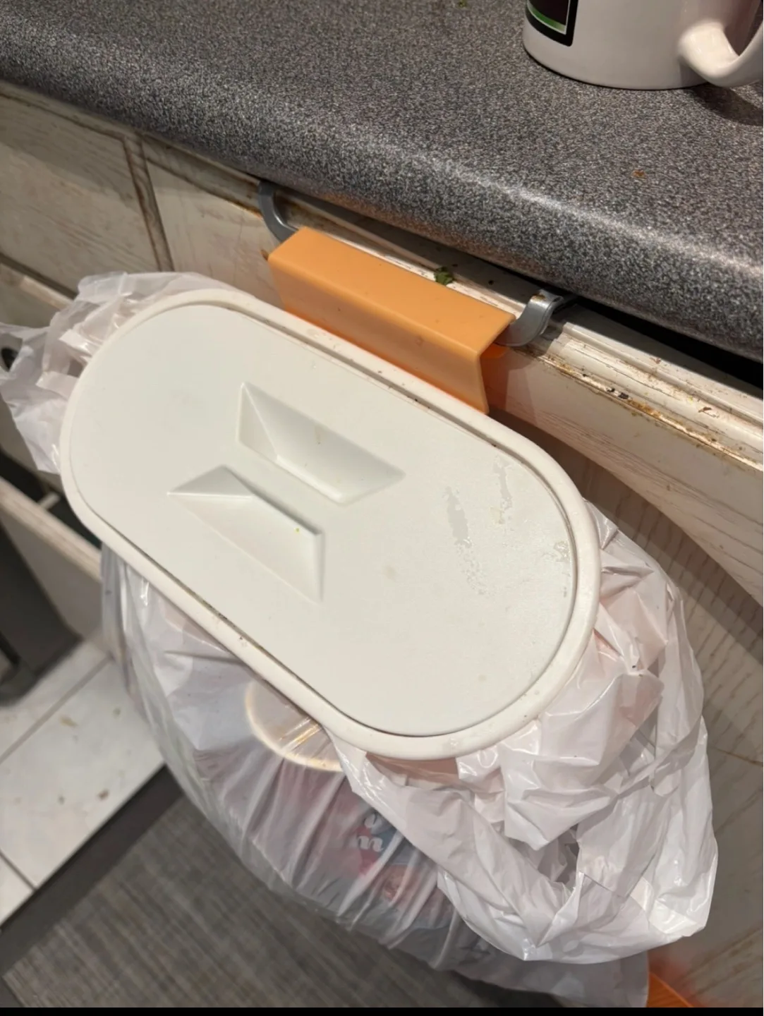 New Hanging Garbage Bag Holder Organizer image indicator(3)