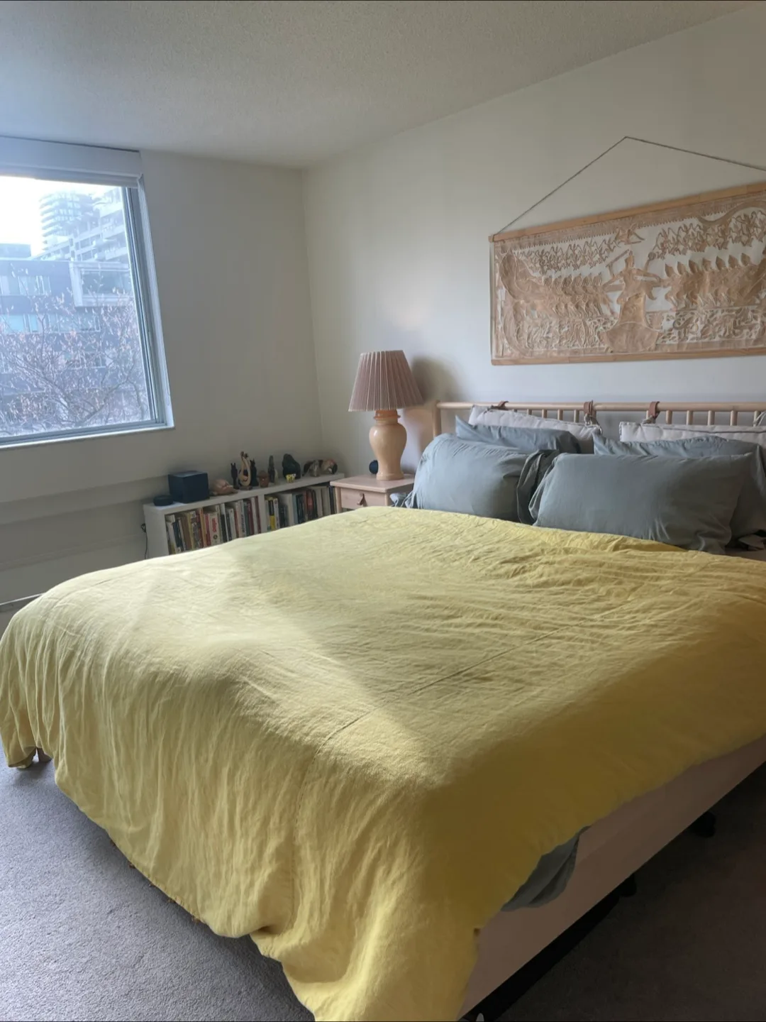 House of Baltic Linen King Duvet Cover Set - Mustard Yellow thumbnail