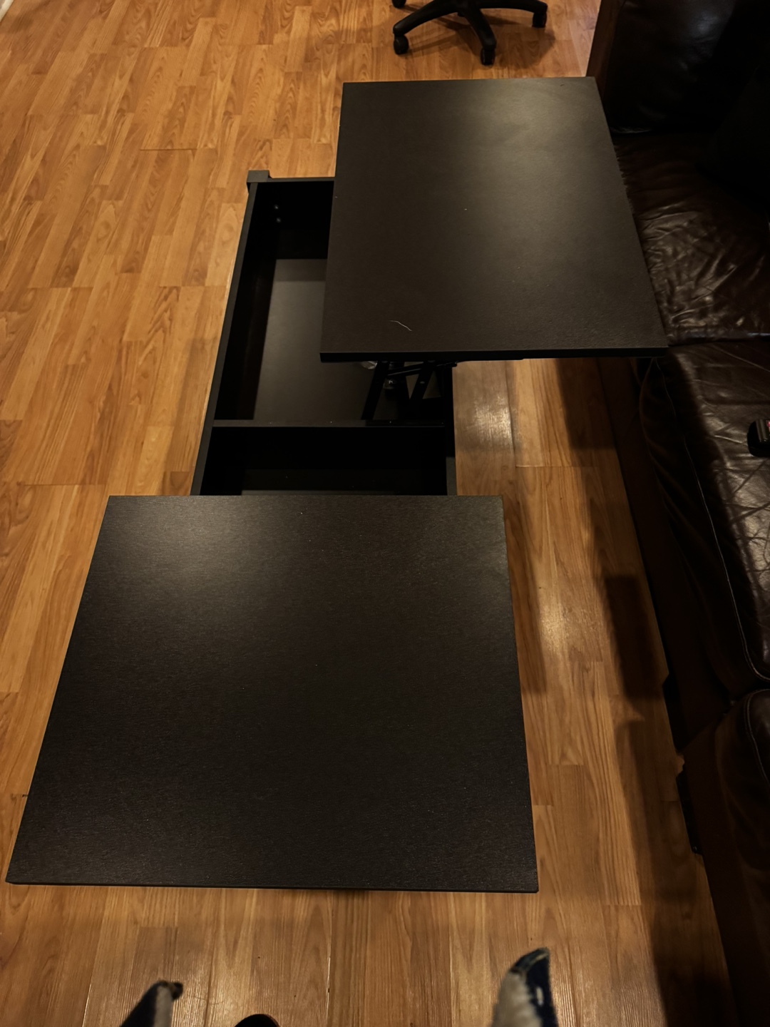 Black Lift Top Coffee Table
