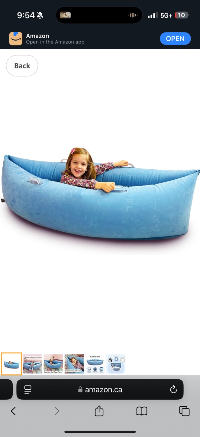 Sensory peapod for Kids, Therapeutic