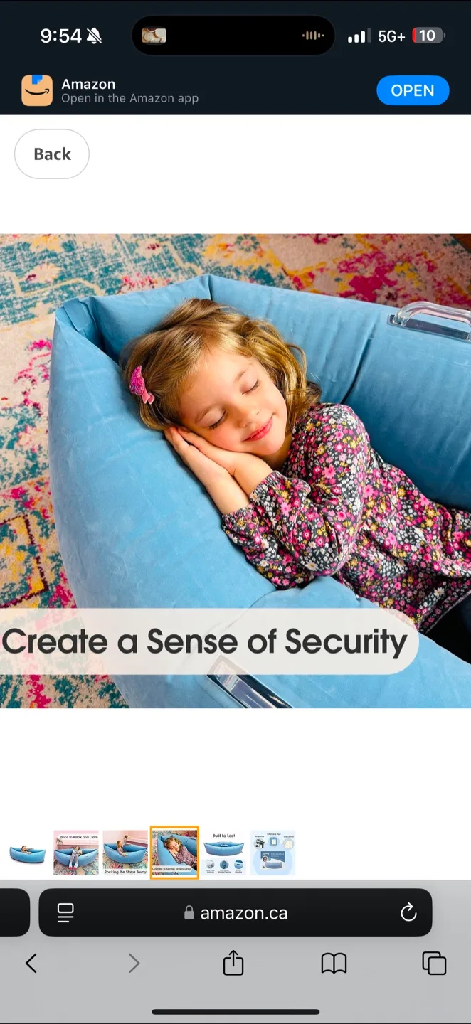 Sensory peapod for Kids, Therapeutic image indicator(4)