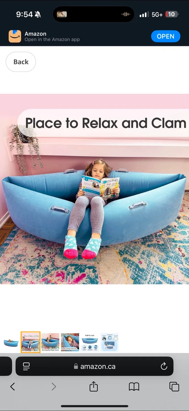 Sensory peapod for Kids, Therapeutic image indicator(2)