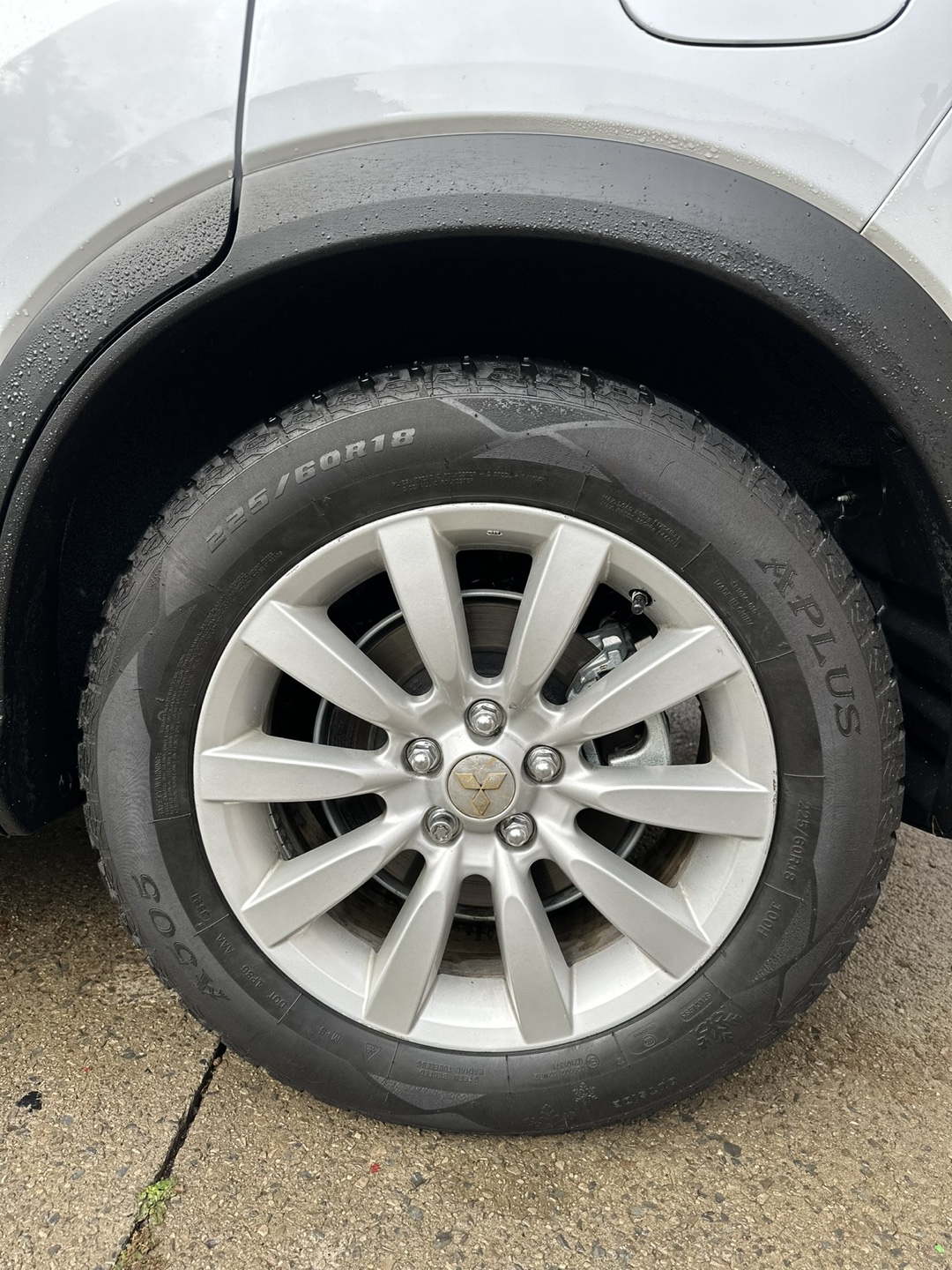 Mitsubishi 18’ Alloy  Rims and Winter Tires - photo 3