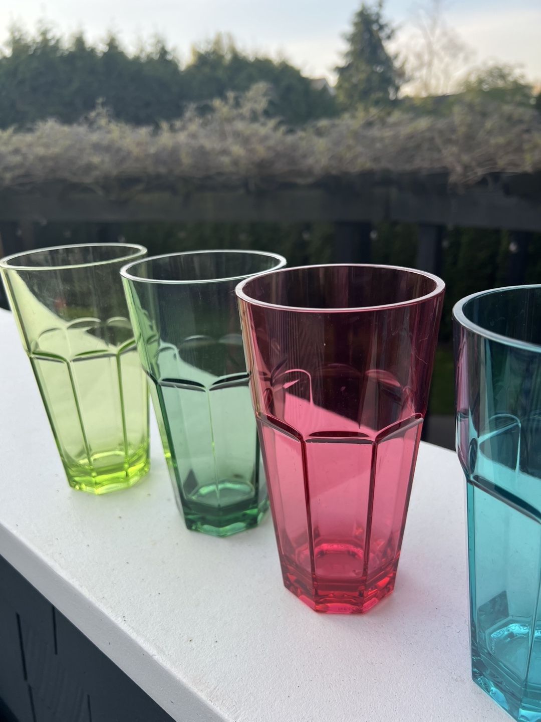 Set of 8 colourful tumblers - photo 3