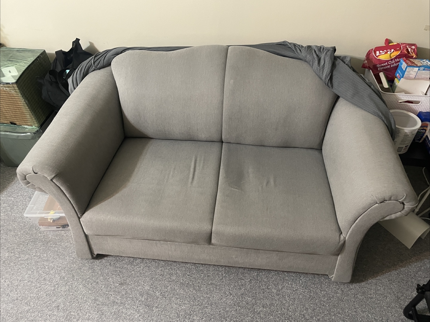 FREE Grey 2-seat Sofa - photo 2