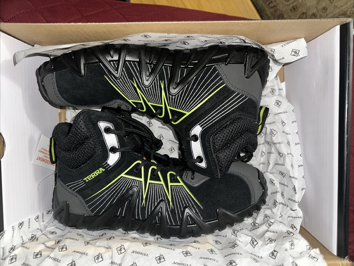Terra Spider X Unisex Lightweight Composite Toe Mid Work Shoes