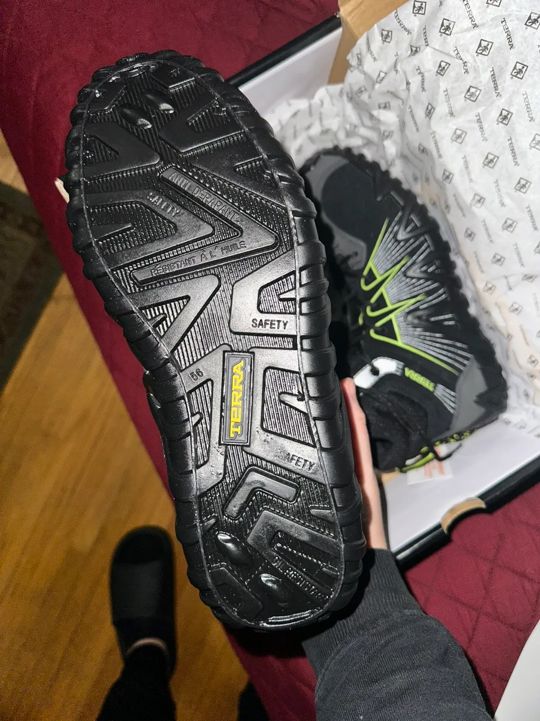 Terra Spider X Unisex Lightweight Composite Toe Mid Work Shoes image indicator(2)