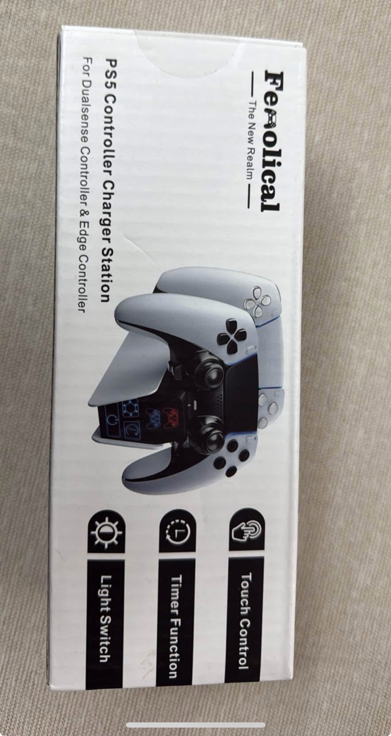 PS5 DualSense & Edge Controller Charging Station - Feiolical - photo 3