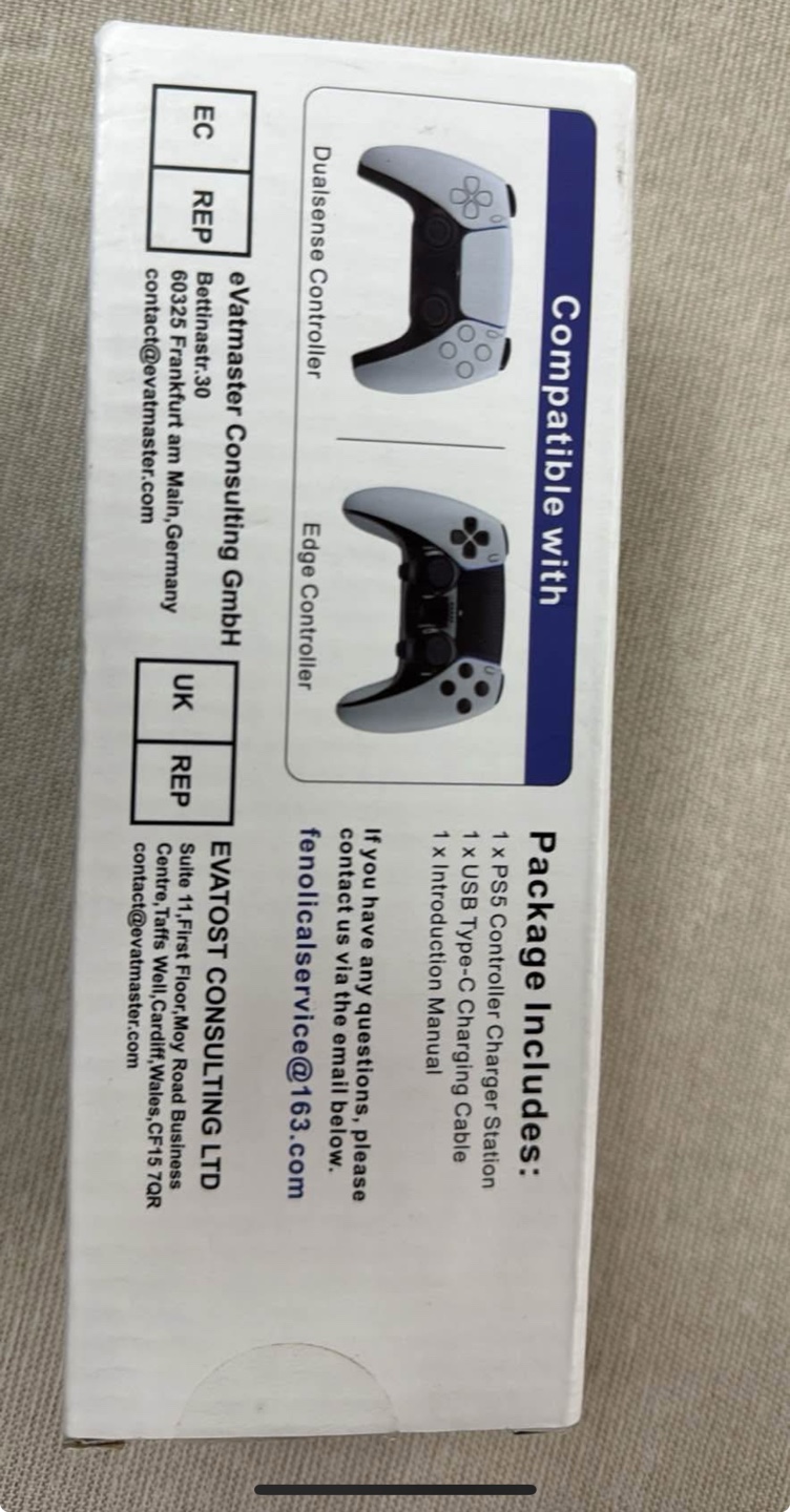 PS5 DualSense & Edge Controller Charging Station - Feiolical - photo 4