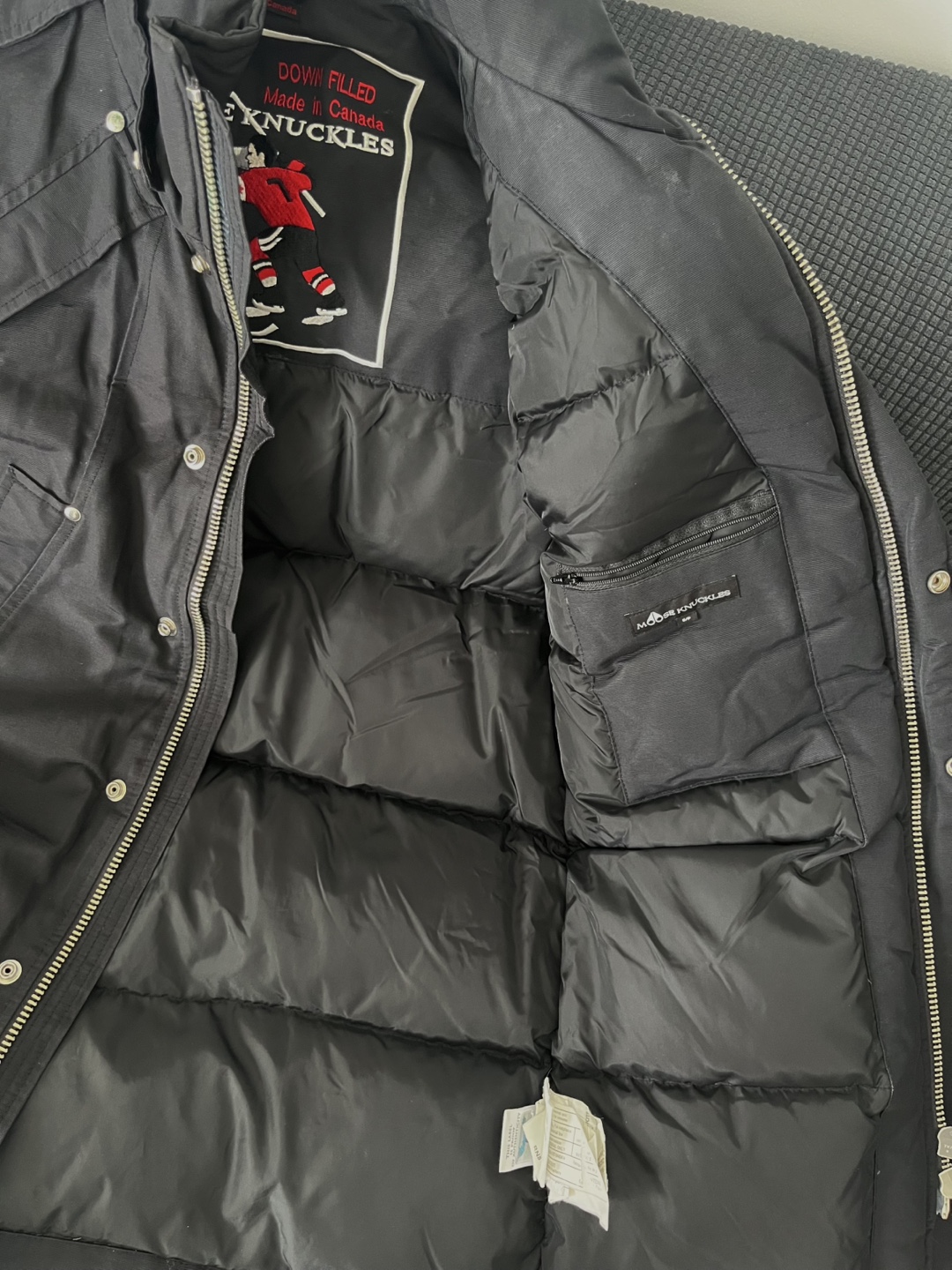 Moose Knuckles Down Jacket - Black (Small) - photo 4
