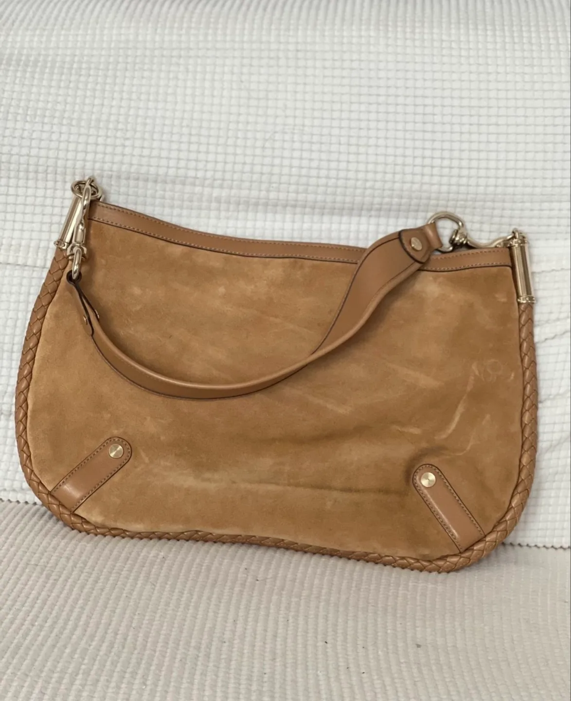 Gucci Britt Suede Hobo Bag (Vintage) image indicator(4)