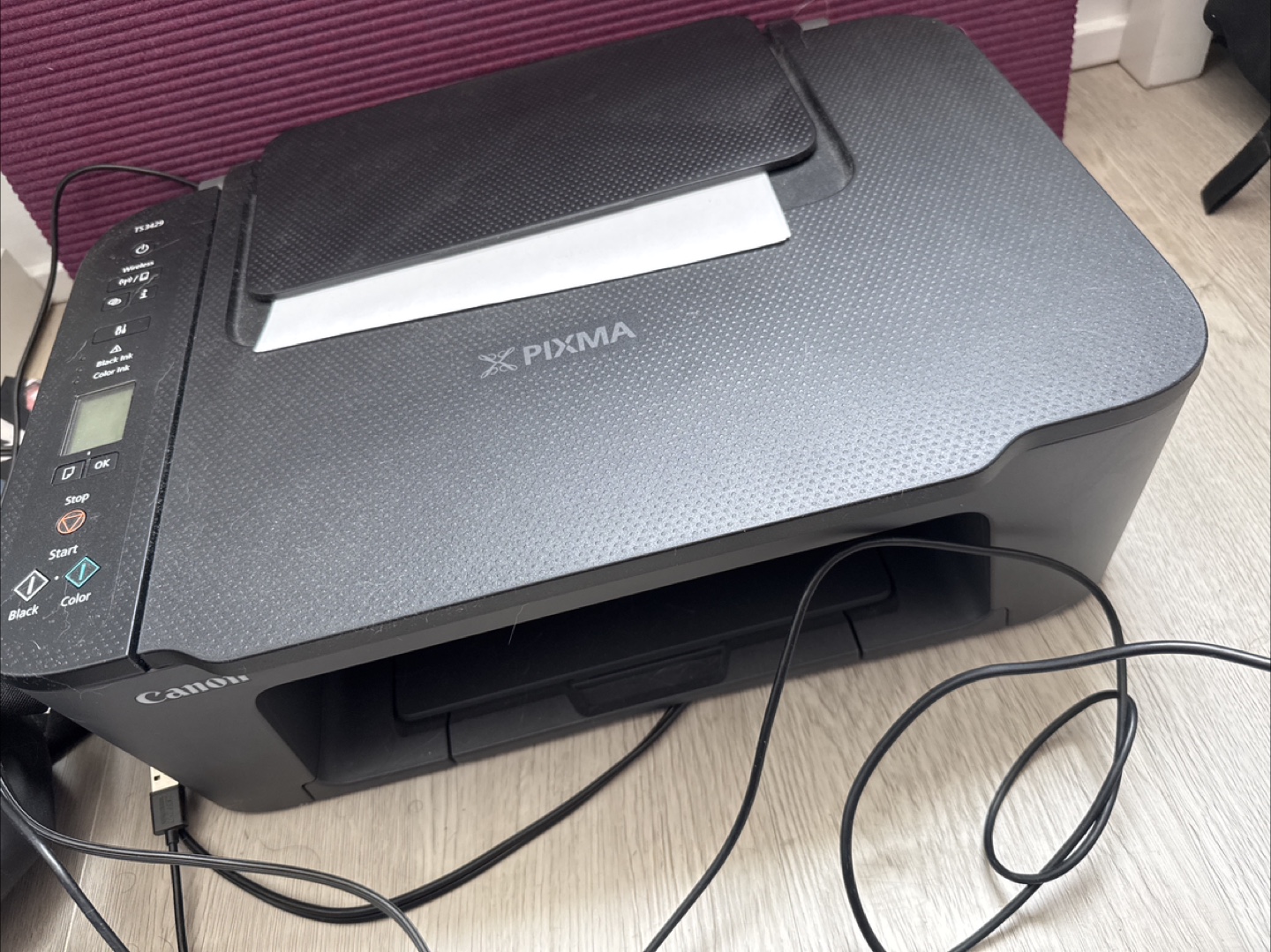 Canon PIXMA TS3322 Wireless Colour Inkjet Printer - photo 2