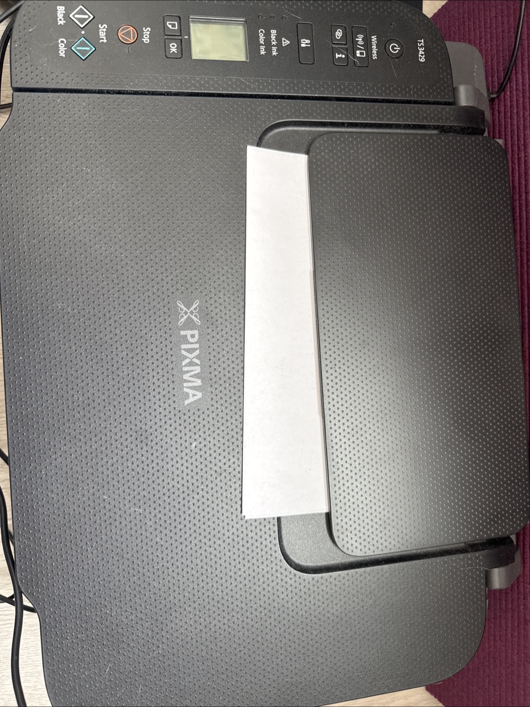 Canon PIXMA TS3322 Wireless Colour Inkjet Printer