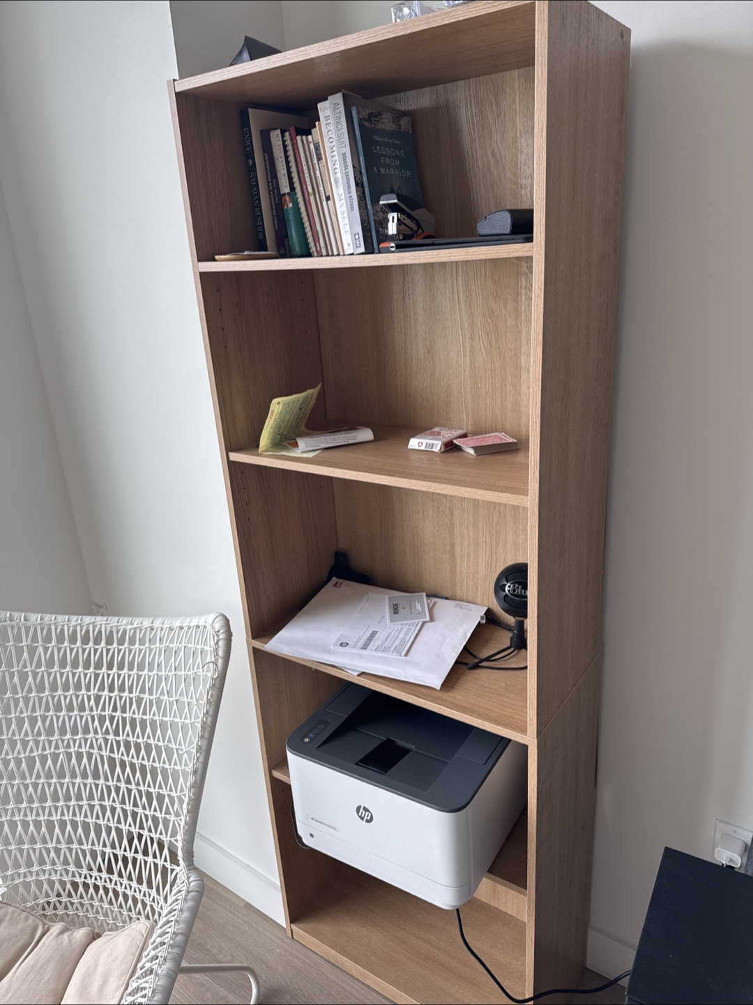 Tall 5-shelf Bookcase - photo 2