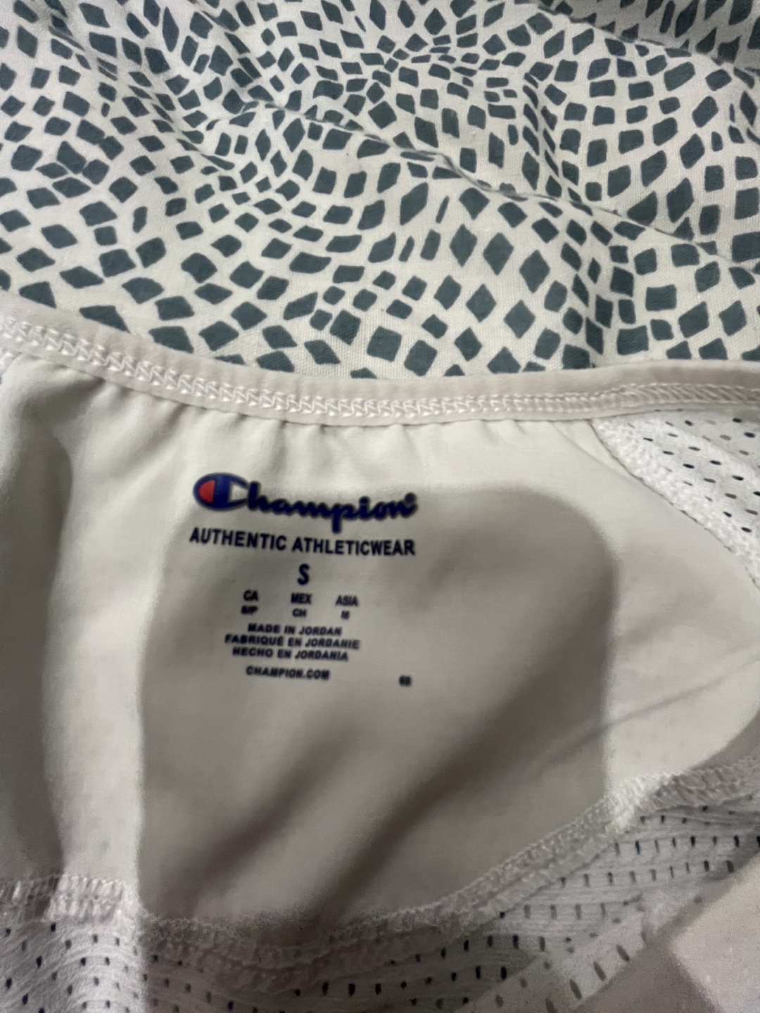 Champion Women's Size Small White Long Sleeve Mesh Top - photo 3