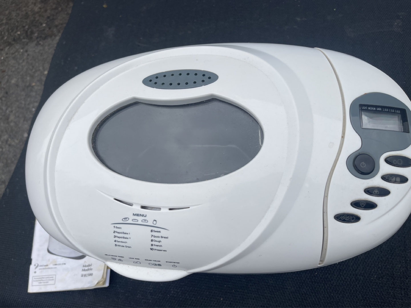 Black & Decker All-in-One Automatic Breadmaker - photo 2