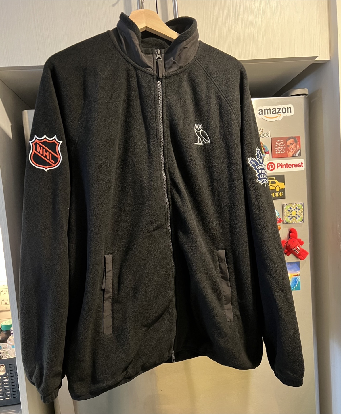 Brand New OVO - NHL Toronto Maple Leafs coach”s full zip Jacket.