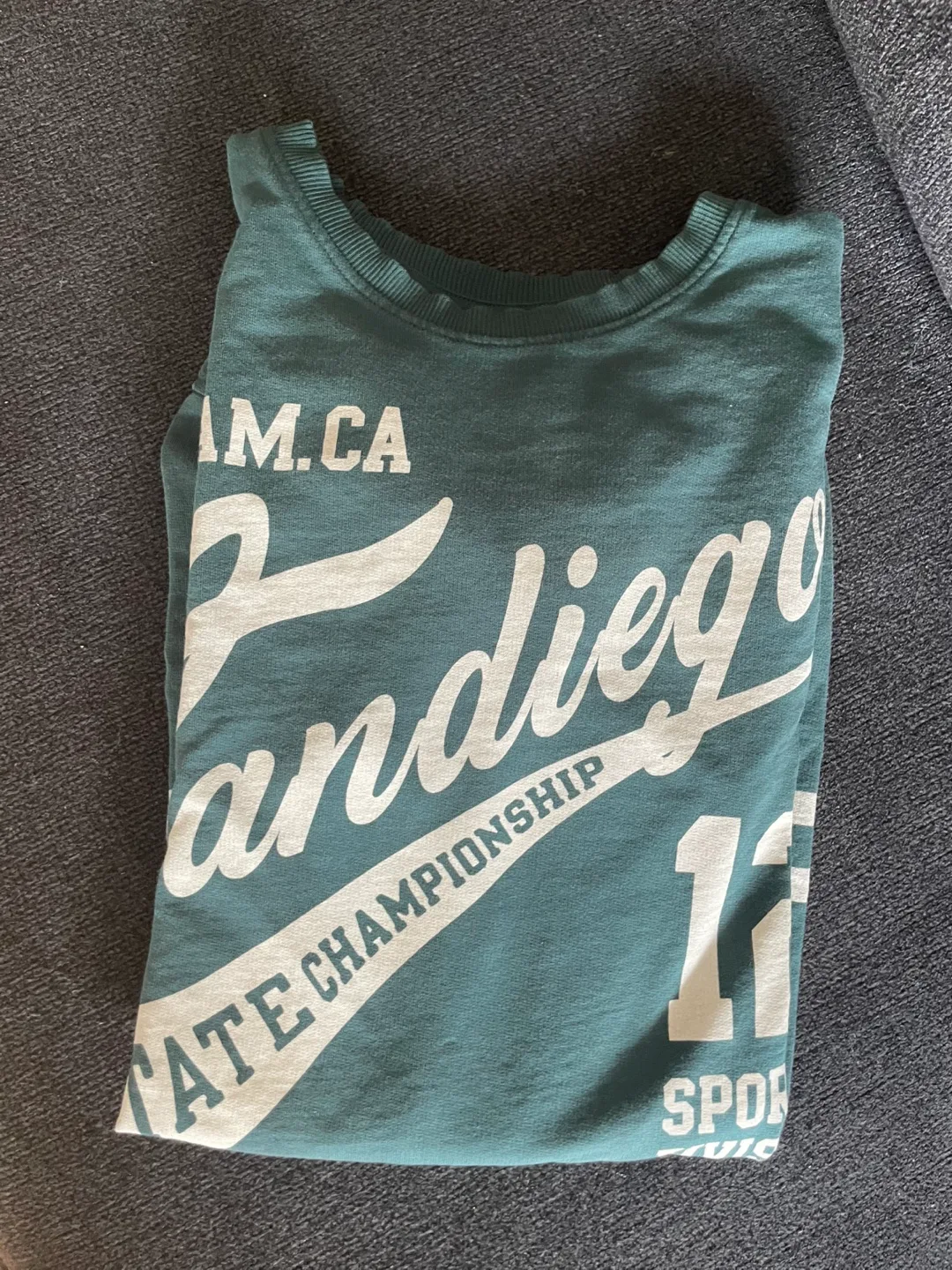 DNMX Men's Teal San Diego Sweatshirt Size XL image indicator(3)