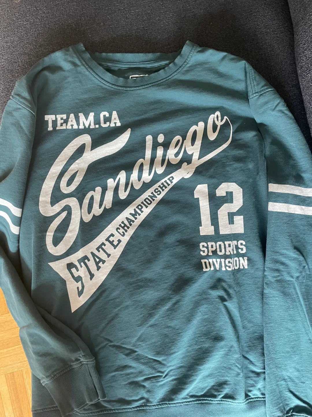 DNMX Men's Teal San Diego Sweatshirt Size XL image indicator(4)
