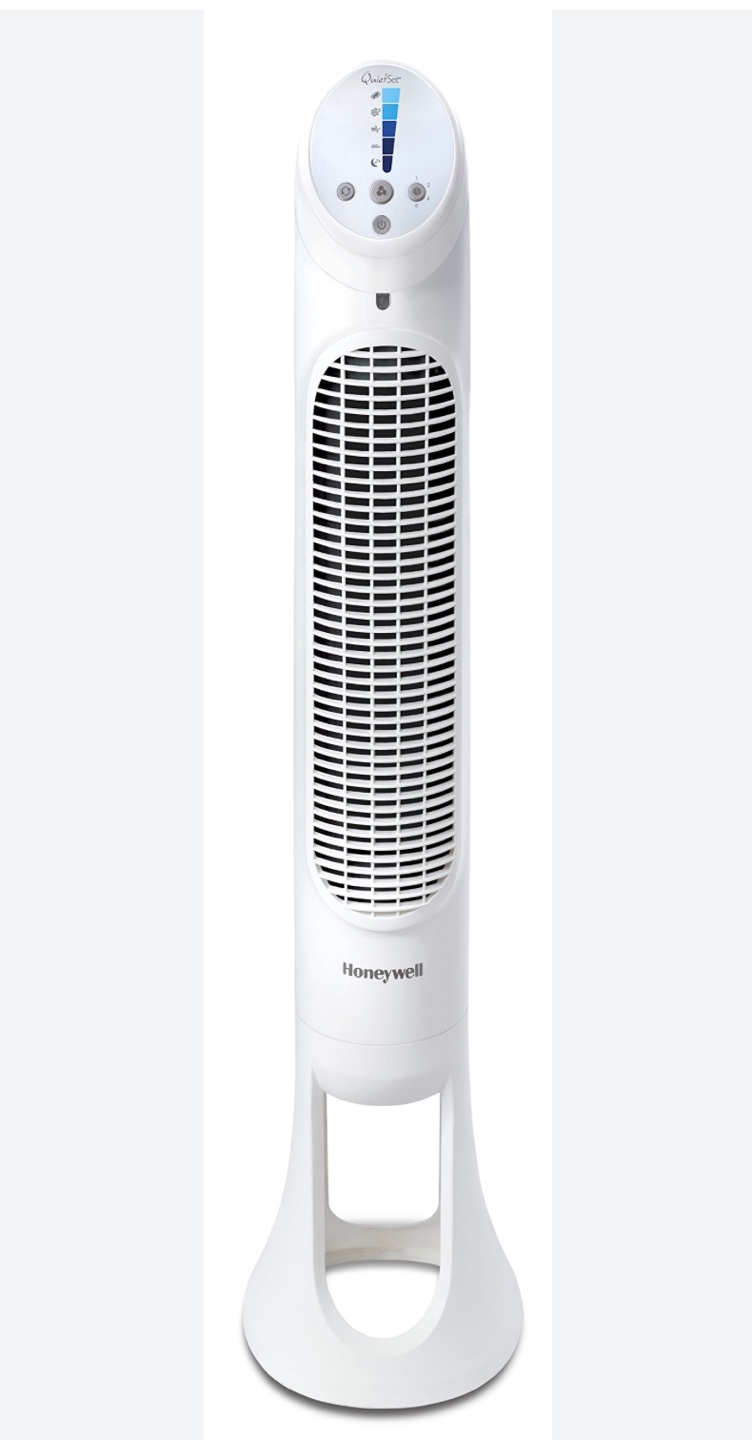 Honeywell QuietSet 5 Tower Fan white