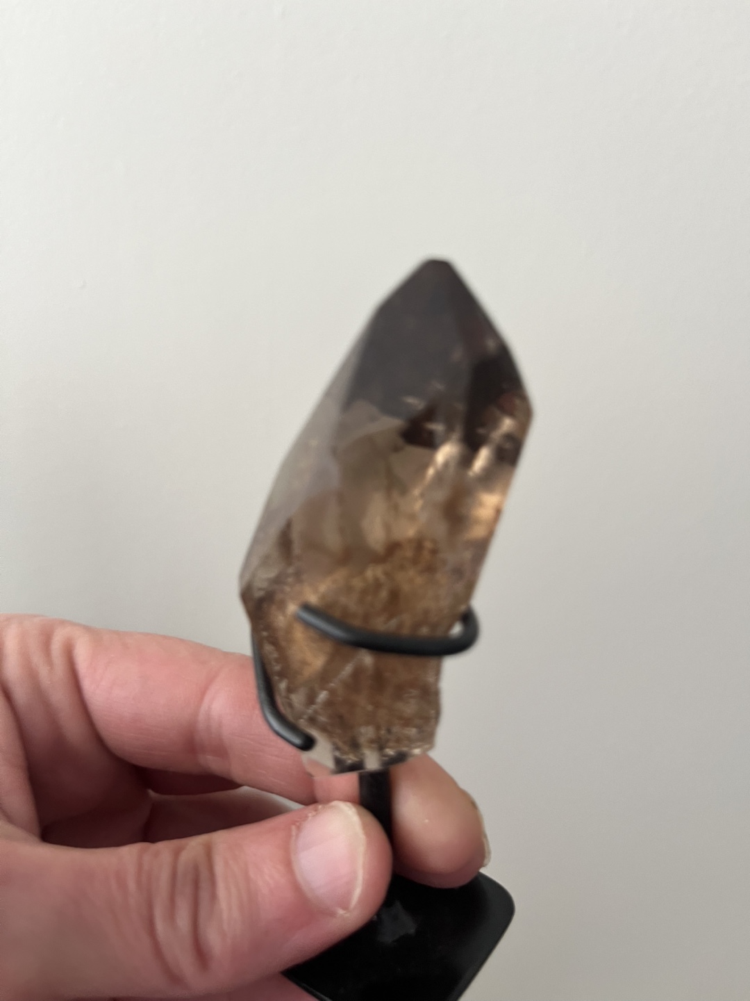 Smoky Quartz Crystal Specimen on Stand from Brazil 🇧🇷 - photo 2