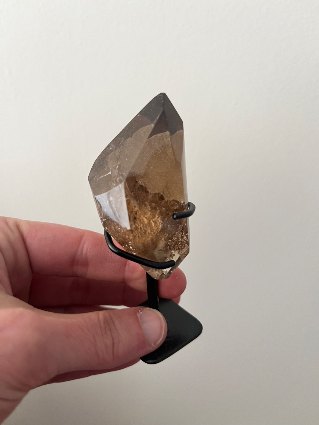 Smoky Quartz Crystal Specimen on Stand from Brazil 🇧🇷