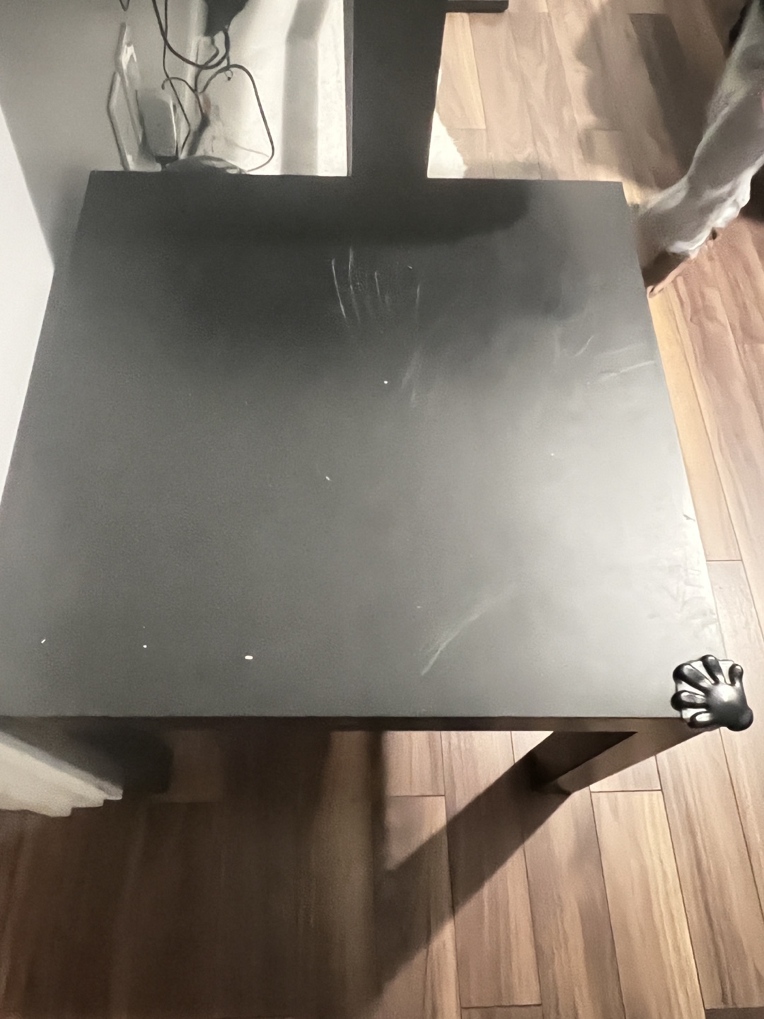 💚Black Square End Table - photo 3