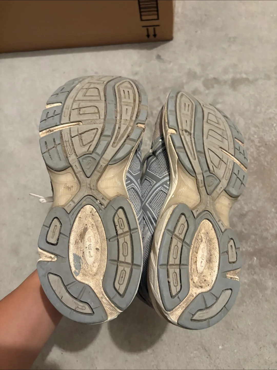 ASICS Gel 1130 grey size8 image indicator(3)