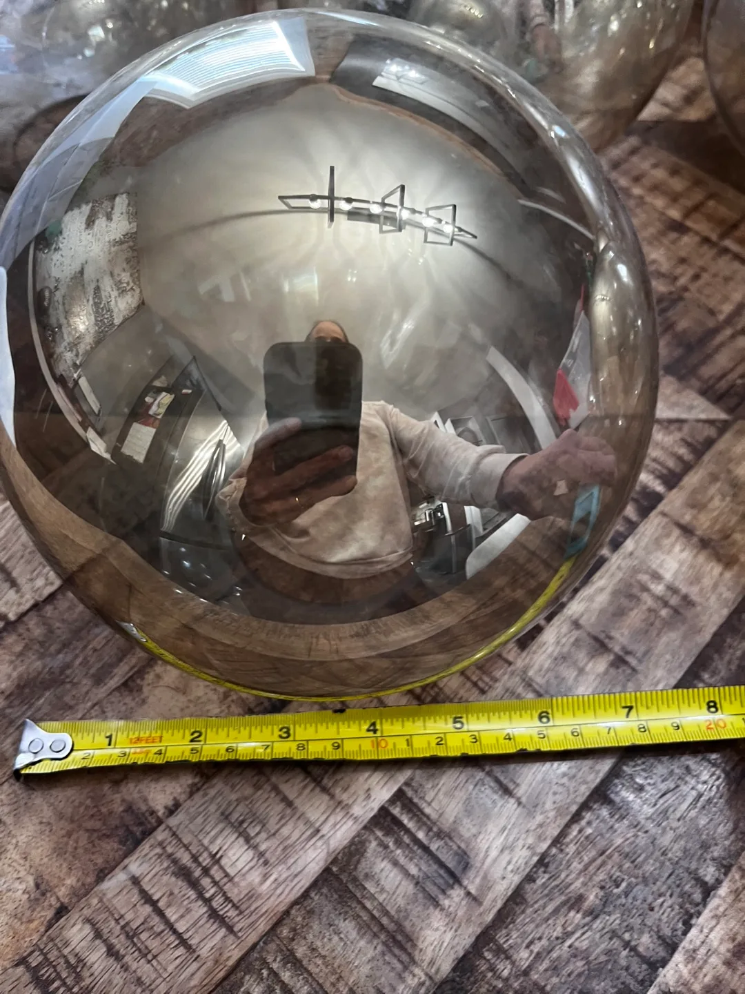 Globe Glass Light Shades - Amber/Gold image indicator(7)