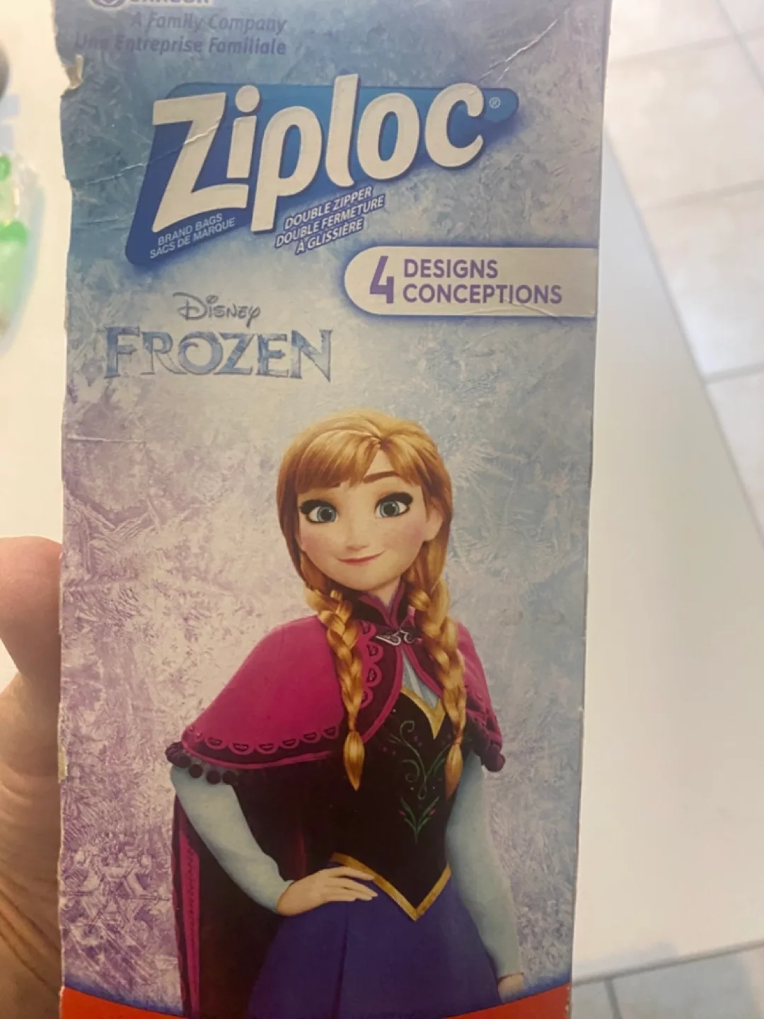 Ziploc Slider Frozen Storage Bags thumbnail