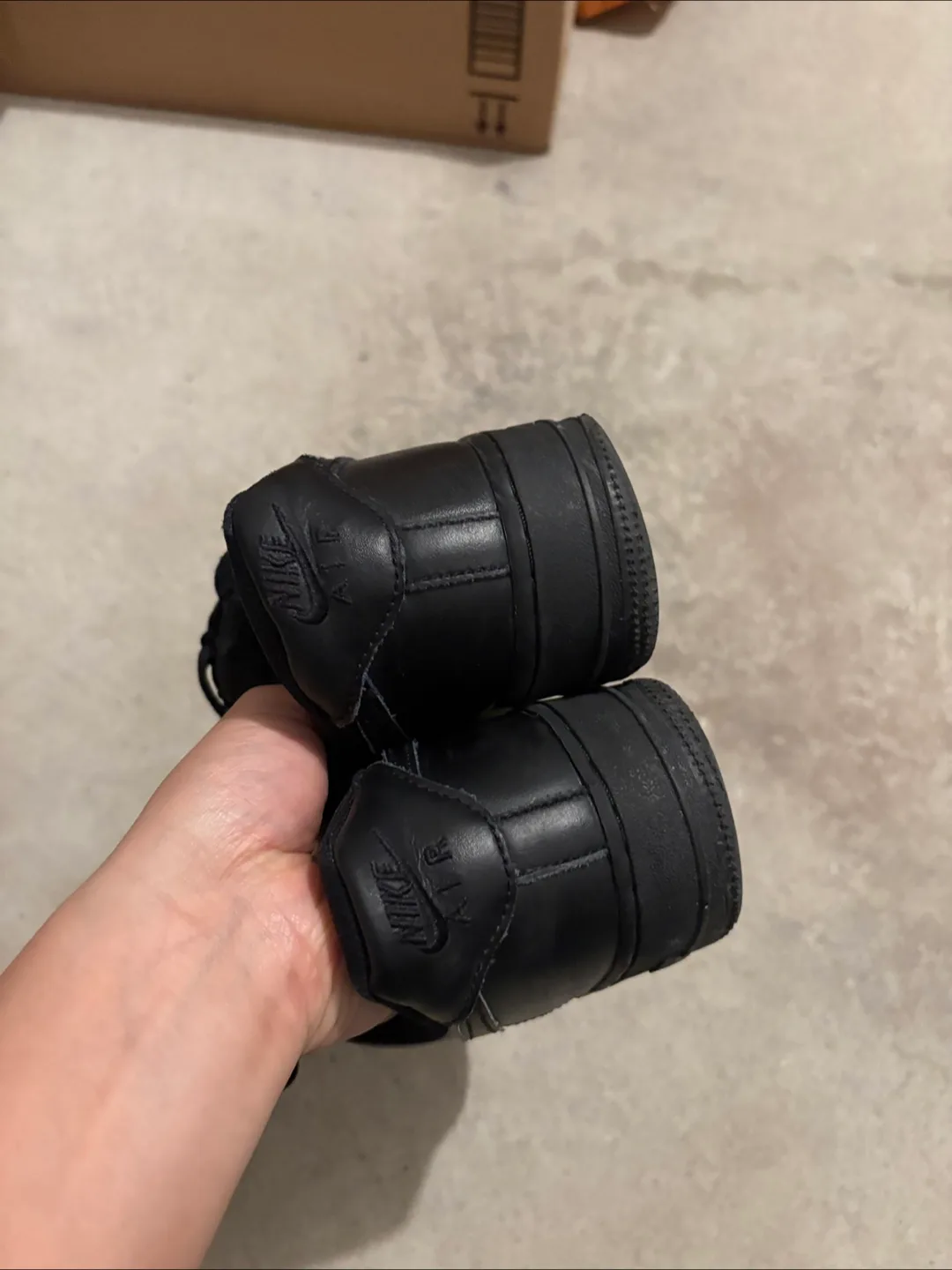 Nike Air Force 1 '07 All Black Sneakers image indicator(3)