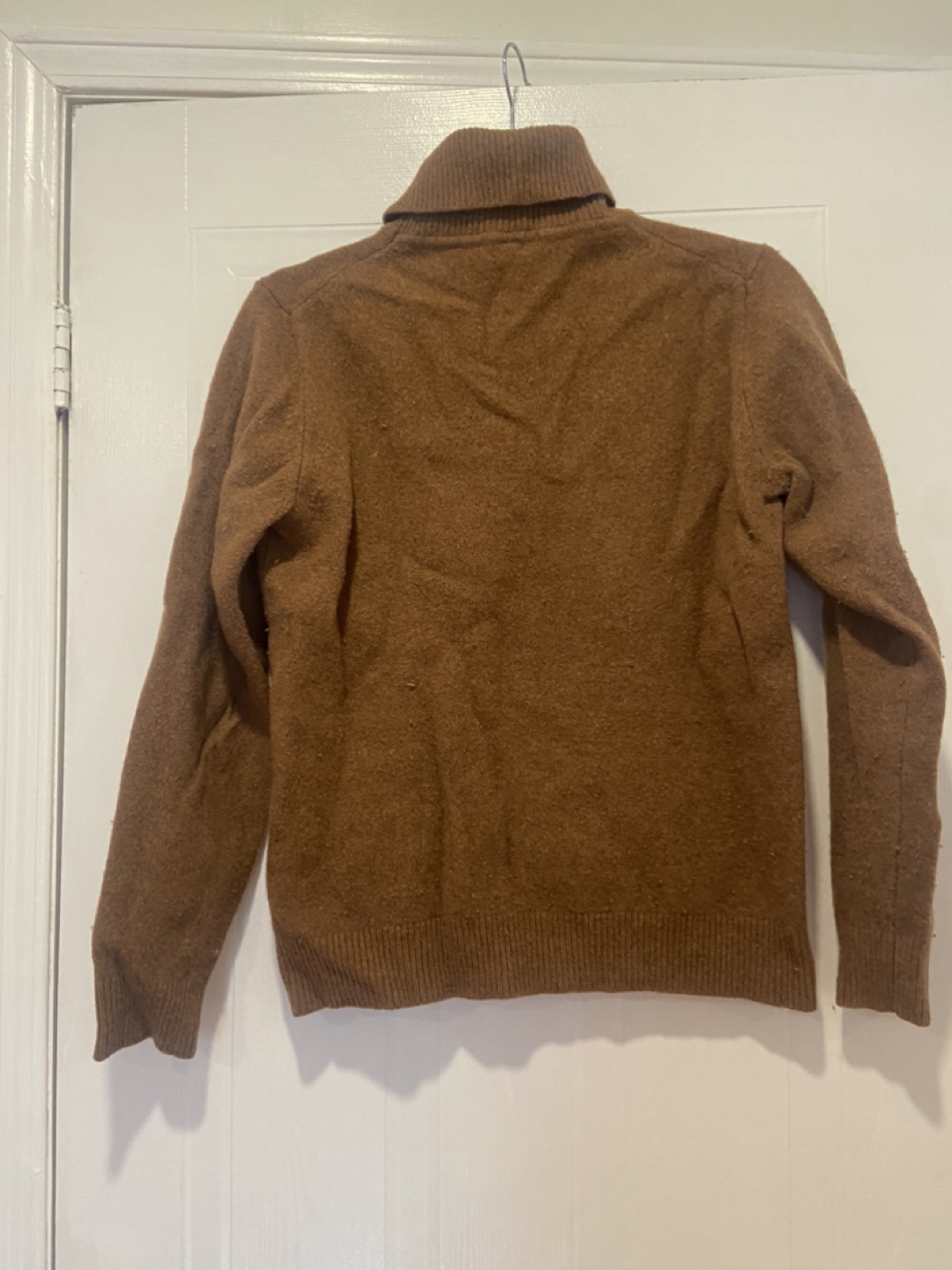 Uniqlo Brown Turtleneck Sweater - Size M - photo 2