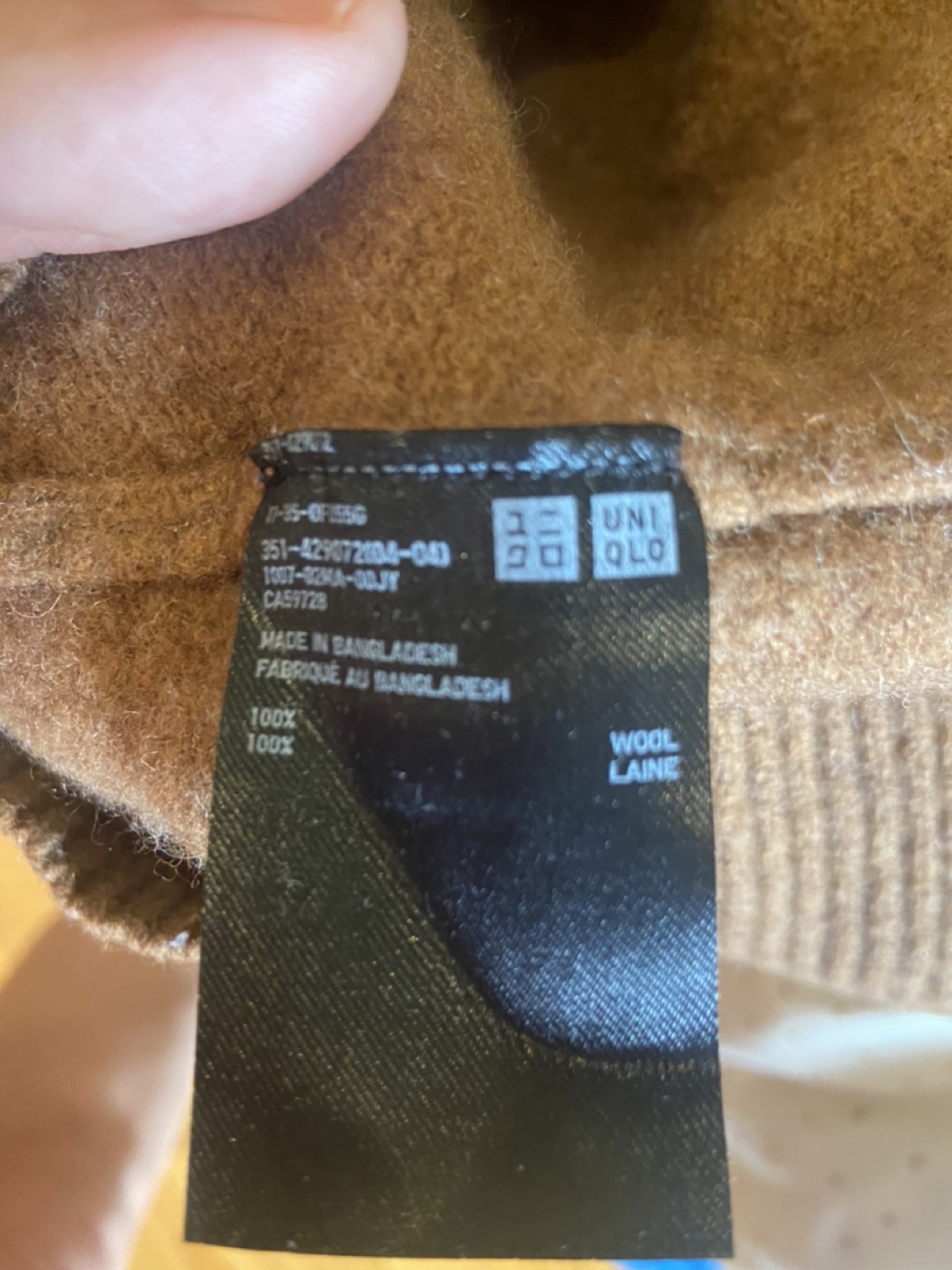 Uniqlo Brown Turtleneck Sweater - Size M - photo 4